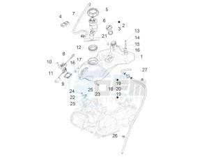 Sprint iGet 125 4T 3V ie ABS (APAC) drawing Fuel tank