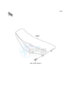 KX85 / KX85 II KX85A9F EU drawing Seat