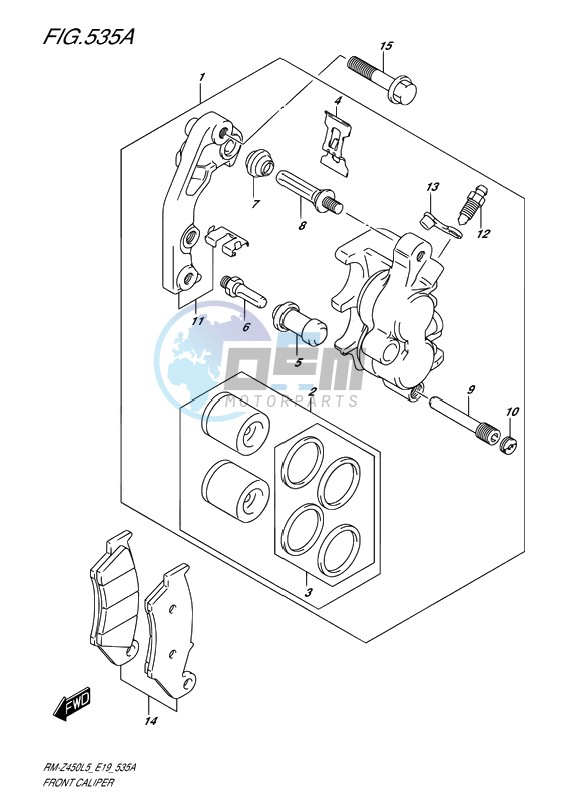 FRONT CALIPER