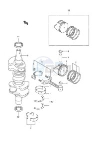 DF 40 drawing Crankshaft