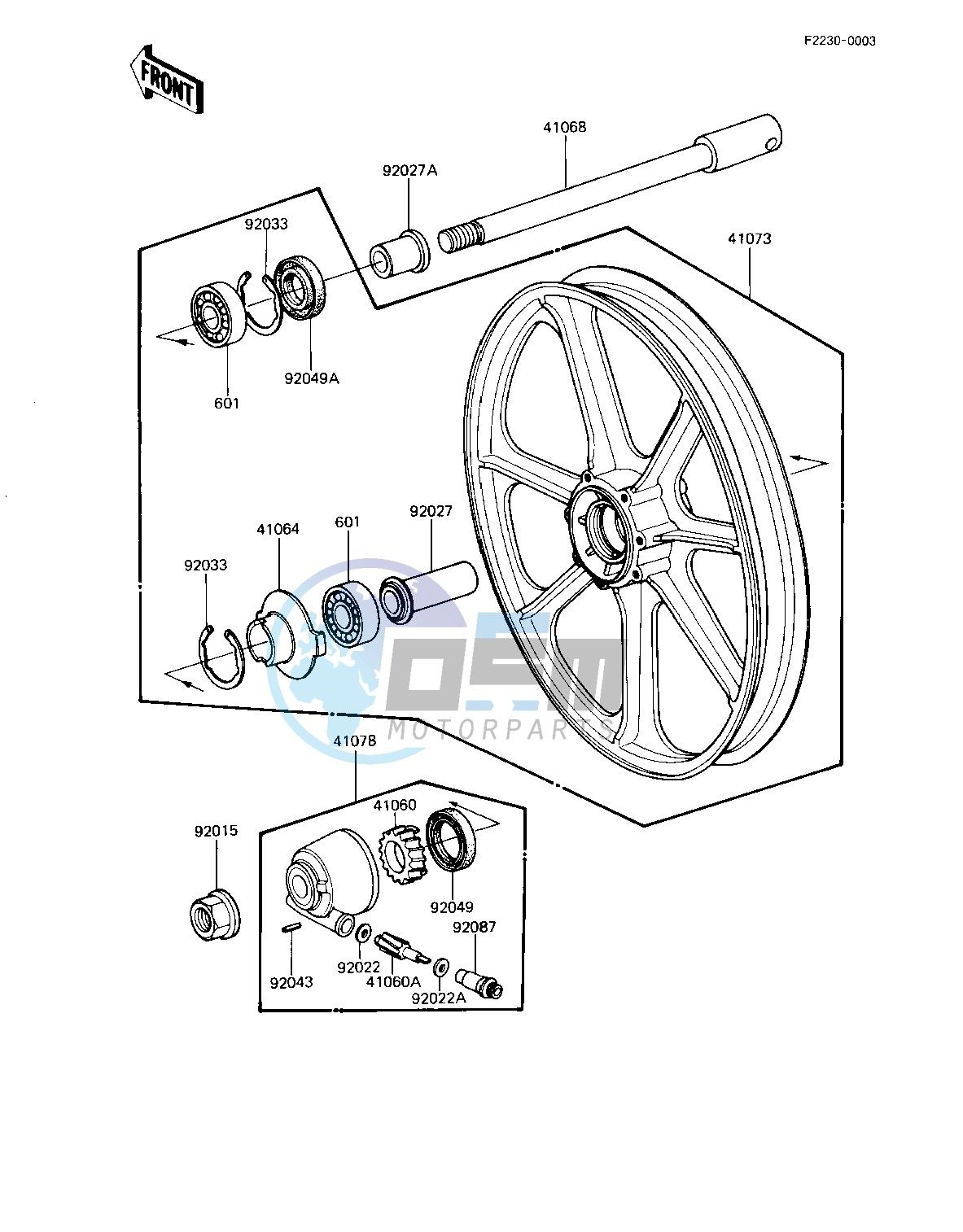 FRONT WHEEL_HUB