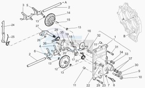 MGS-01 1200 Corsa Corsa drawing Gear box selector