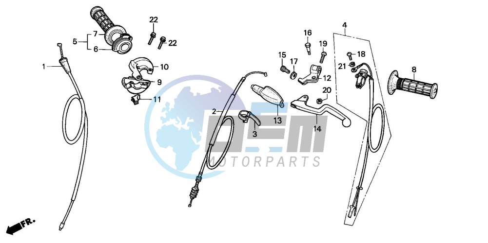 HANDLE LEVER/SWITCH/CABLE