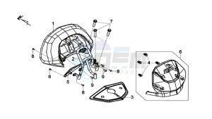 MAXSYM 600 I ABS EXECUTIVE (LX60A3-EU) (E4) (L7-M0) drawing BACK SEAT