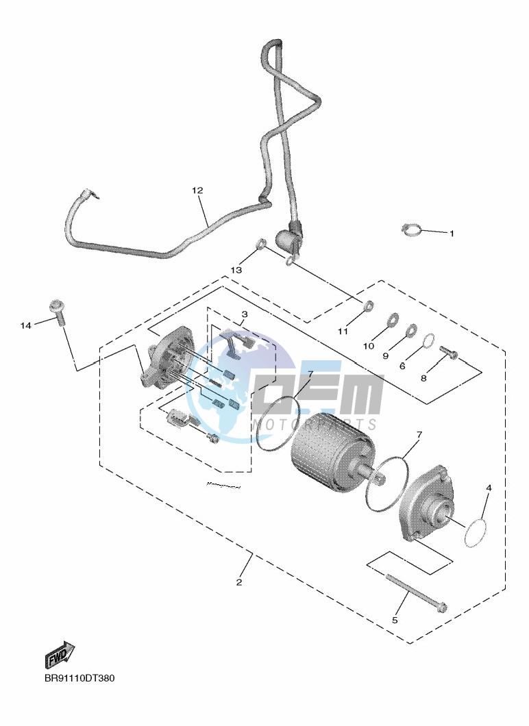 STARTING MOTOR