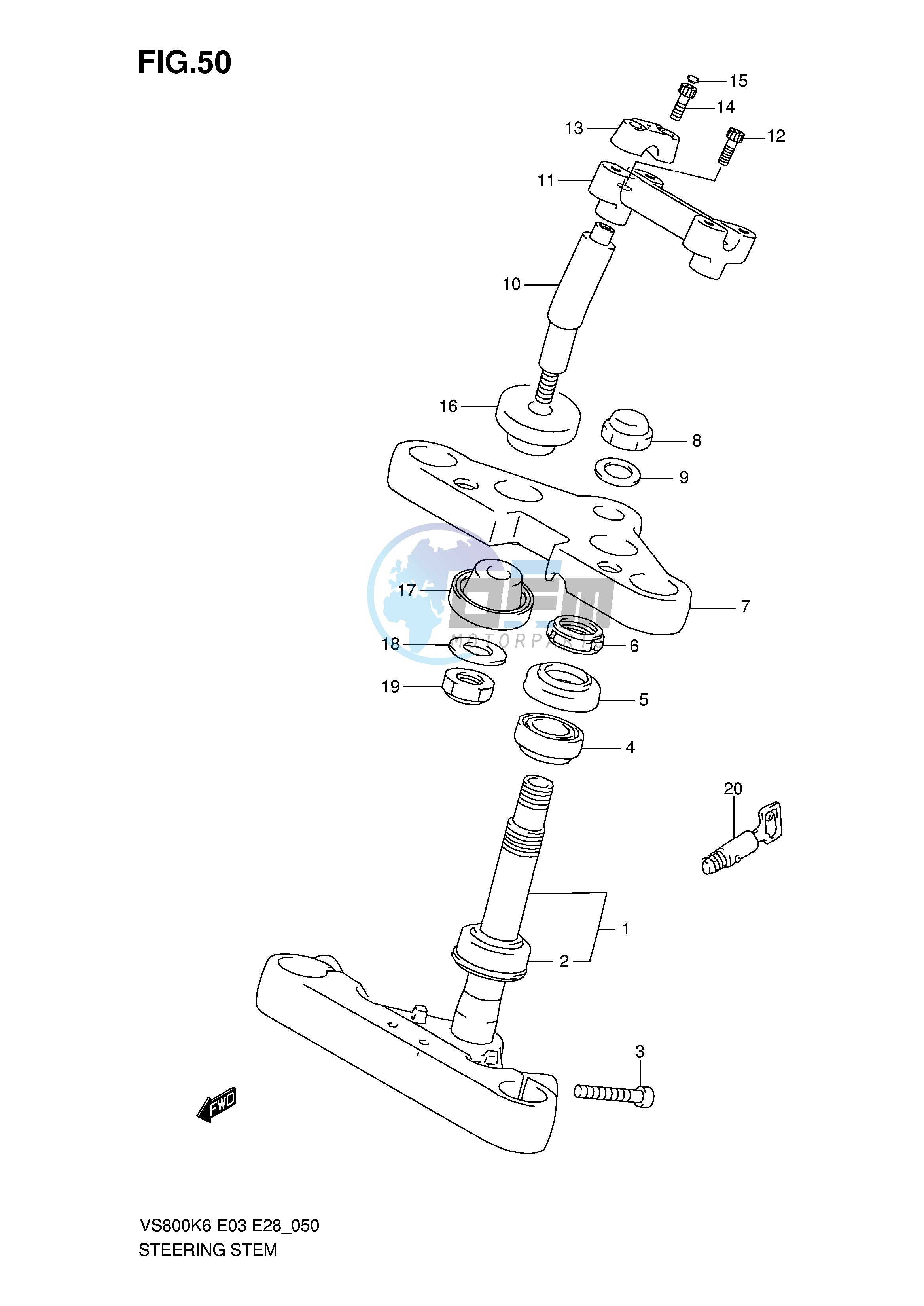 STEERING STEM