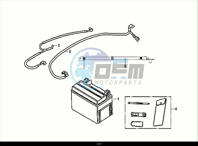 BATTERY - TOOL BOX