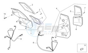 Atlantic 400-500 sprint drawing Taillight