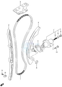 LT-Z400 drawing CAM CHAIN