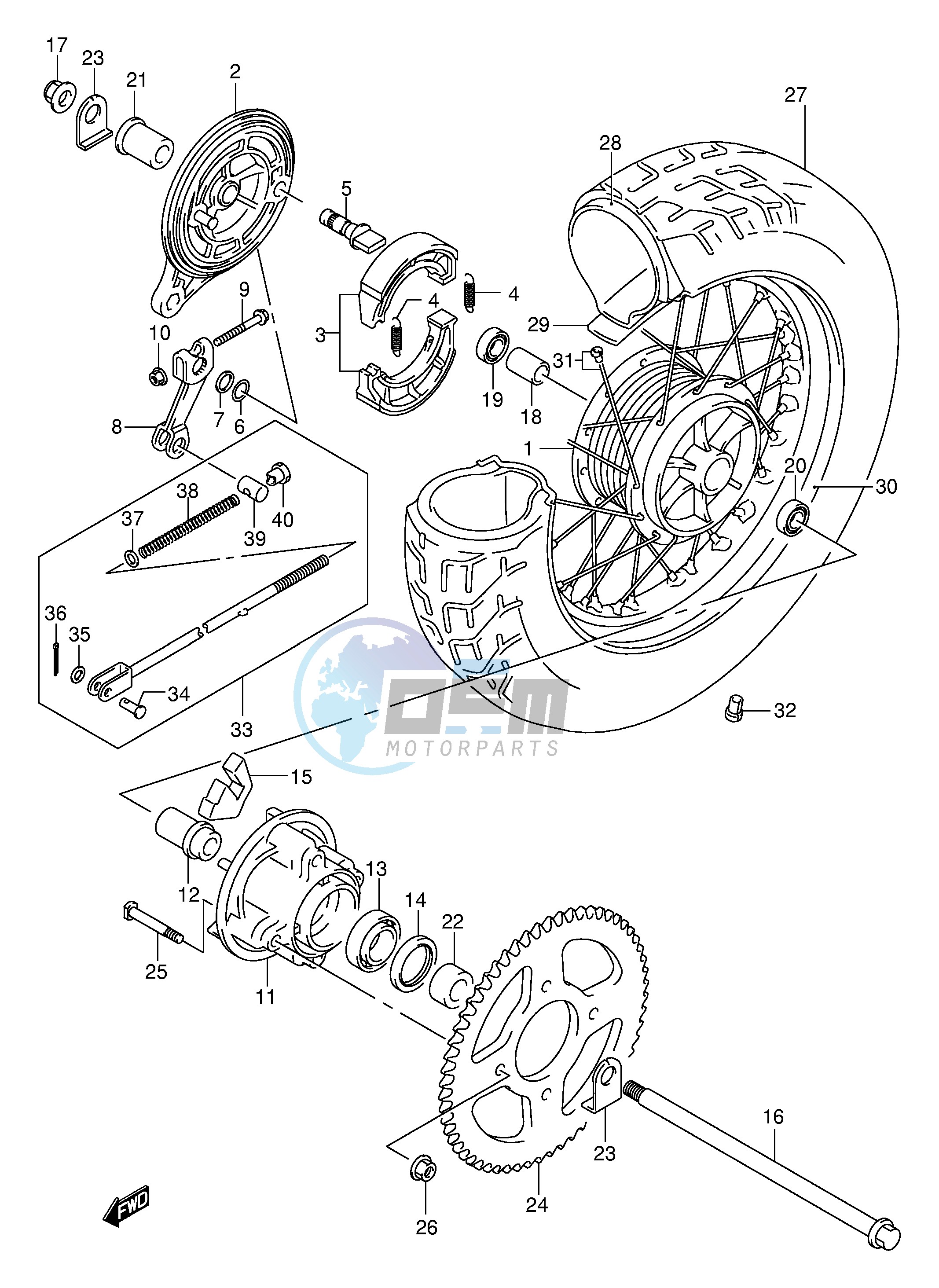 REAR WHEEL