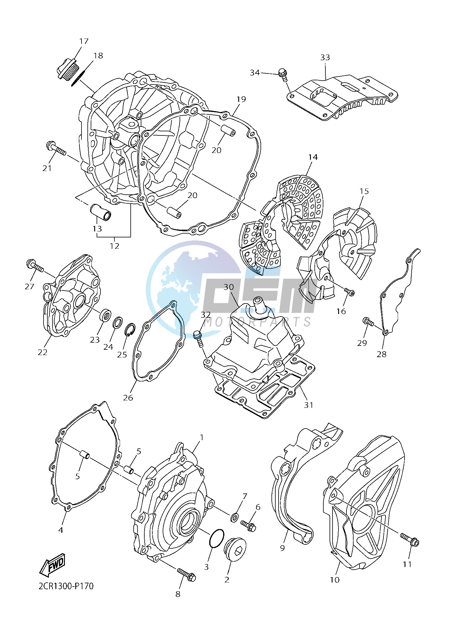 CRANKCASE COVER 1