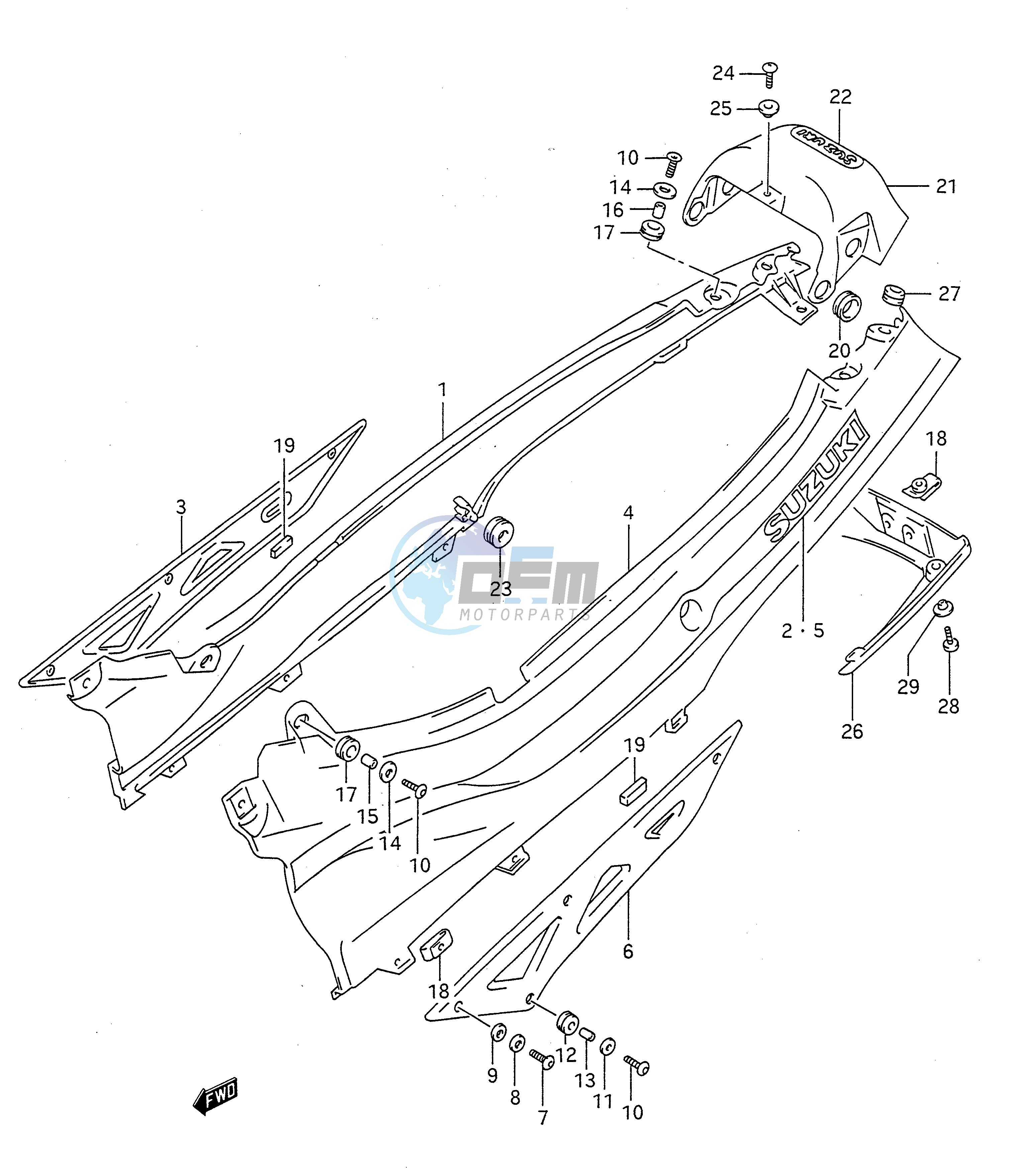 FRAME COVER (MODEL M)