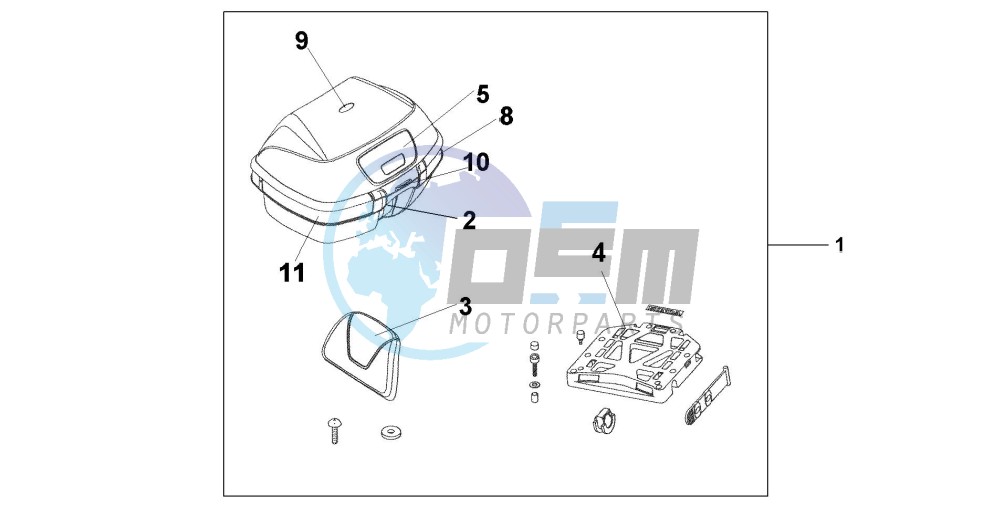 TOP BOX 45L