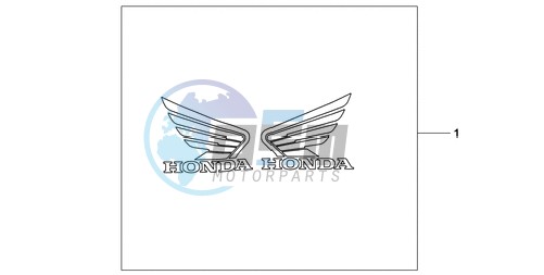 3D LOGO KIT HONDA