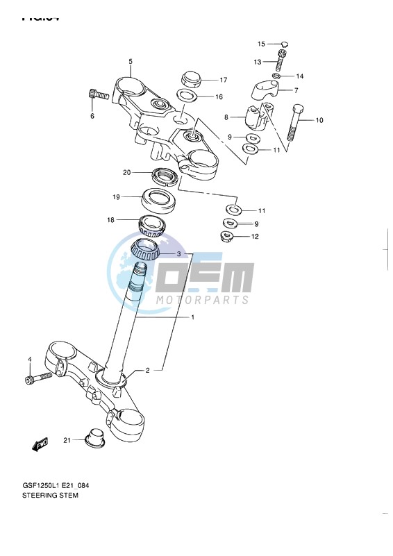 STEERING STEM