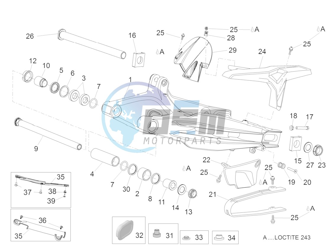 Swing arm