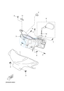 CW50 NEO'S (2JD3) drawing COWLING 1