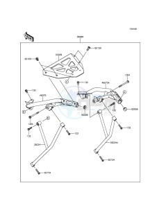 ER-6F EX650ECF XX (EU ME A(FRICA) drawing Accessory(Top Case Bracket)