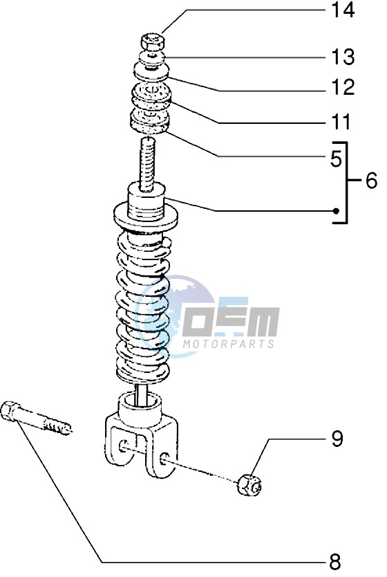 Rear Shock absorber