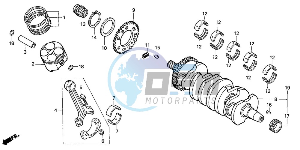 CRANKSHAFT/PISTON