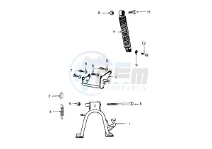 LOOXOR TSDI - 50 cc drawing STAND-SHOCK ABSORBER