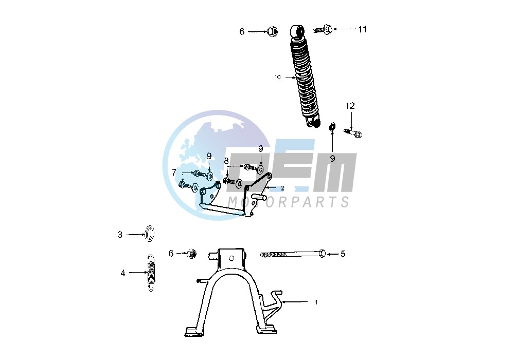 STAND-SHOCK ABSORBER