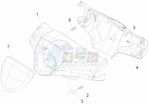 Liberty 125 4t 2v ie ptt (I) Italy drawing Anti-percolation system