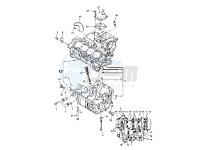 FZ6 600 drawing CRANKCASE