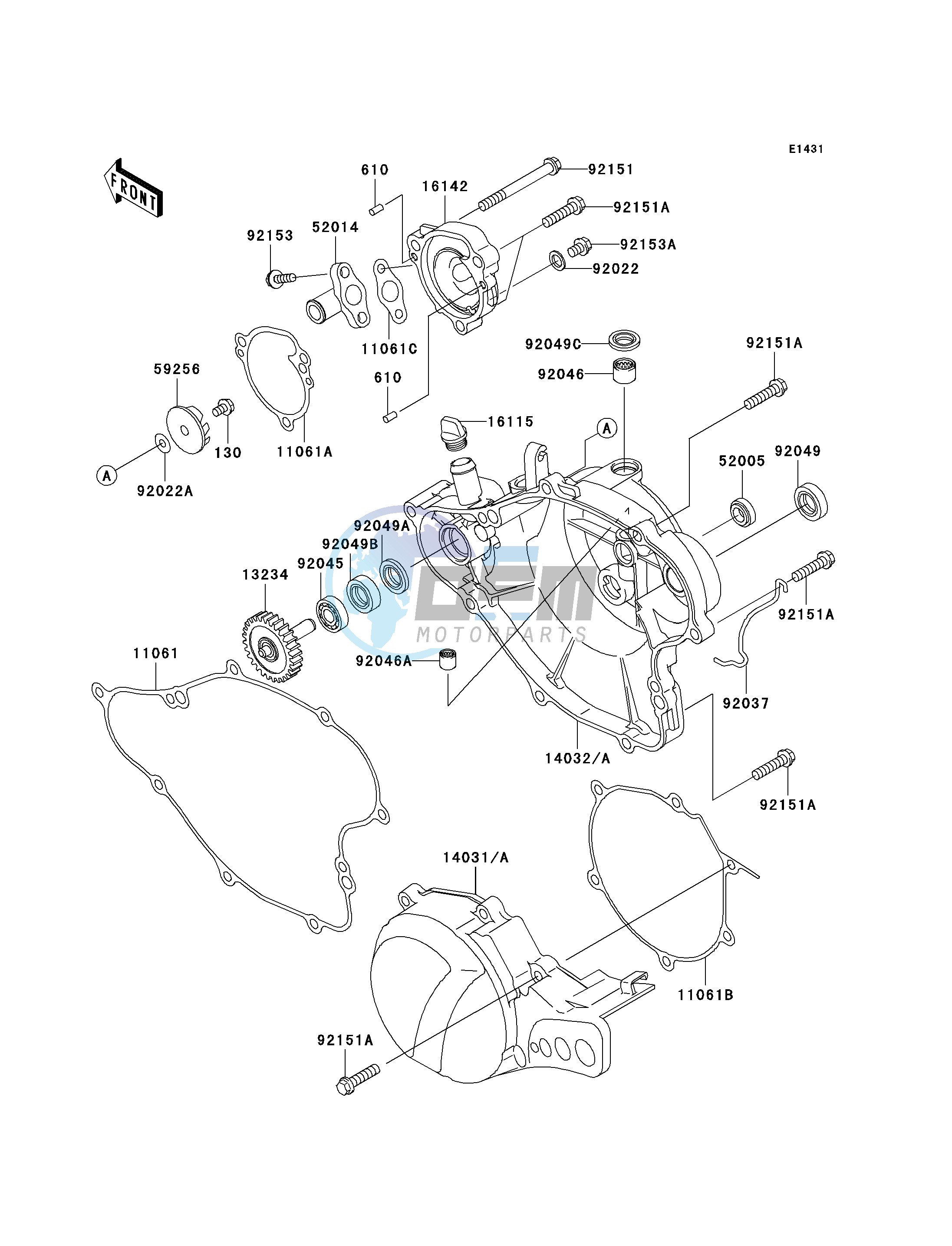 ENGINE COVER-- S- -