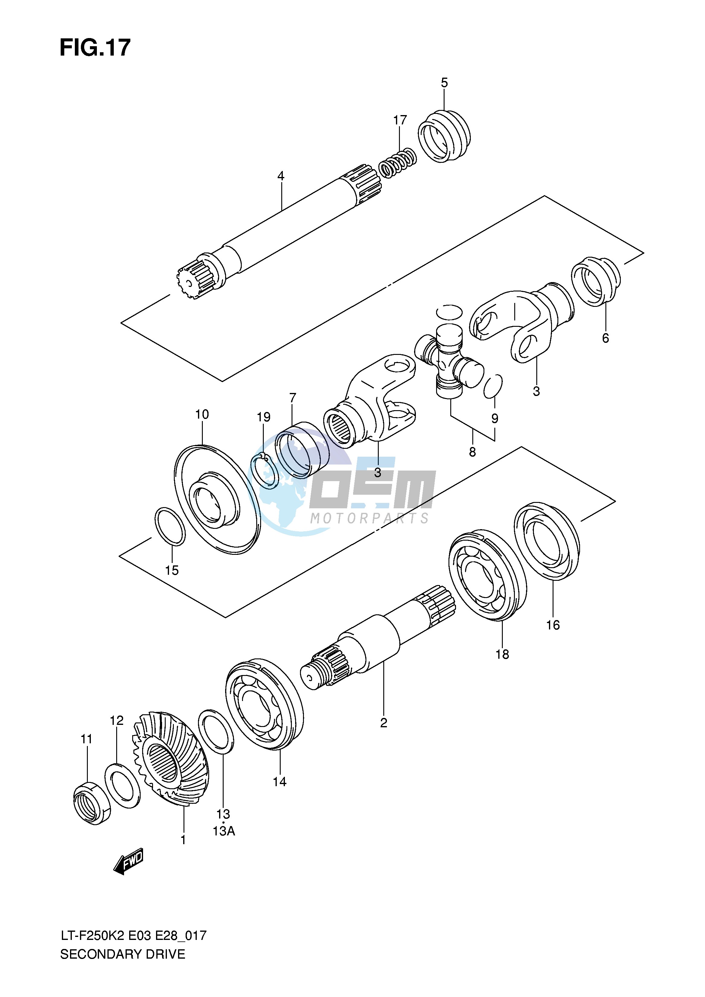 SECONDARY DRIVE