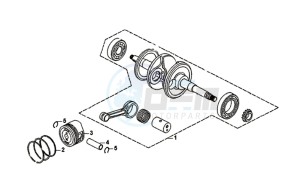 ORBIT III 125 (L8) EU EURO4 drawing CRANKSHAFT