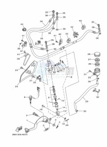 XT1200Z XT1200Z SUPER TENERE ABS (BP87) drawing REAR MASTER CYLINDER