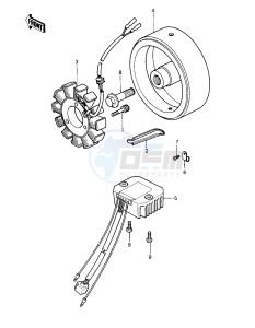 KZ 440 A [LTD] (A1) [LTD] drawing GENERATOR_REGULATOR -- 80 A1- -