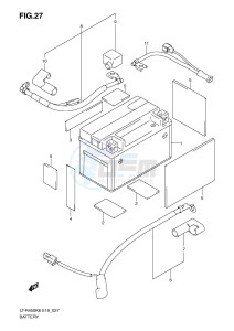 LT-R450 (E19) drawing BATTERY