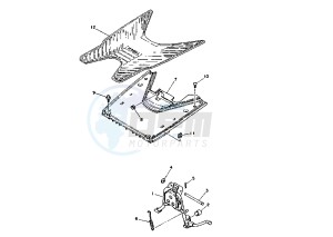 CR Z 50 drawing STAND-FOOTREST