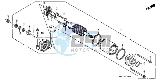 STARTING MOTOR