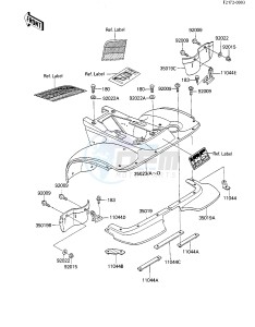 KLF 185 A [BAYOU 185] (A2-A4) [BAYOU 185] drawing REAR FENDER-- S- -