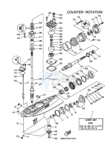 FL200AETX drawing PROPELLER-HOUSING-AND-TRANSMISSION-3