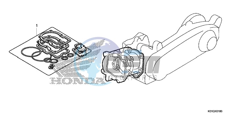 GASKET KIT A