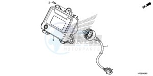 TRX420TE1F TRX420 Europe Direct - (ED) drawing METER