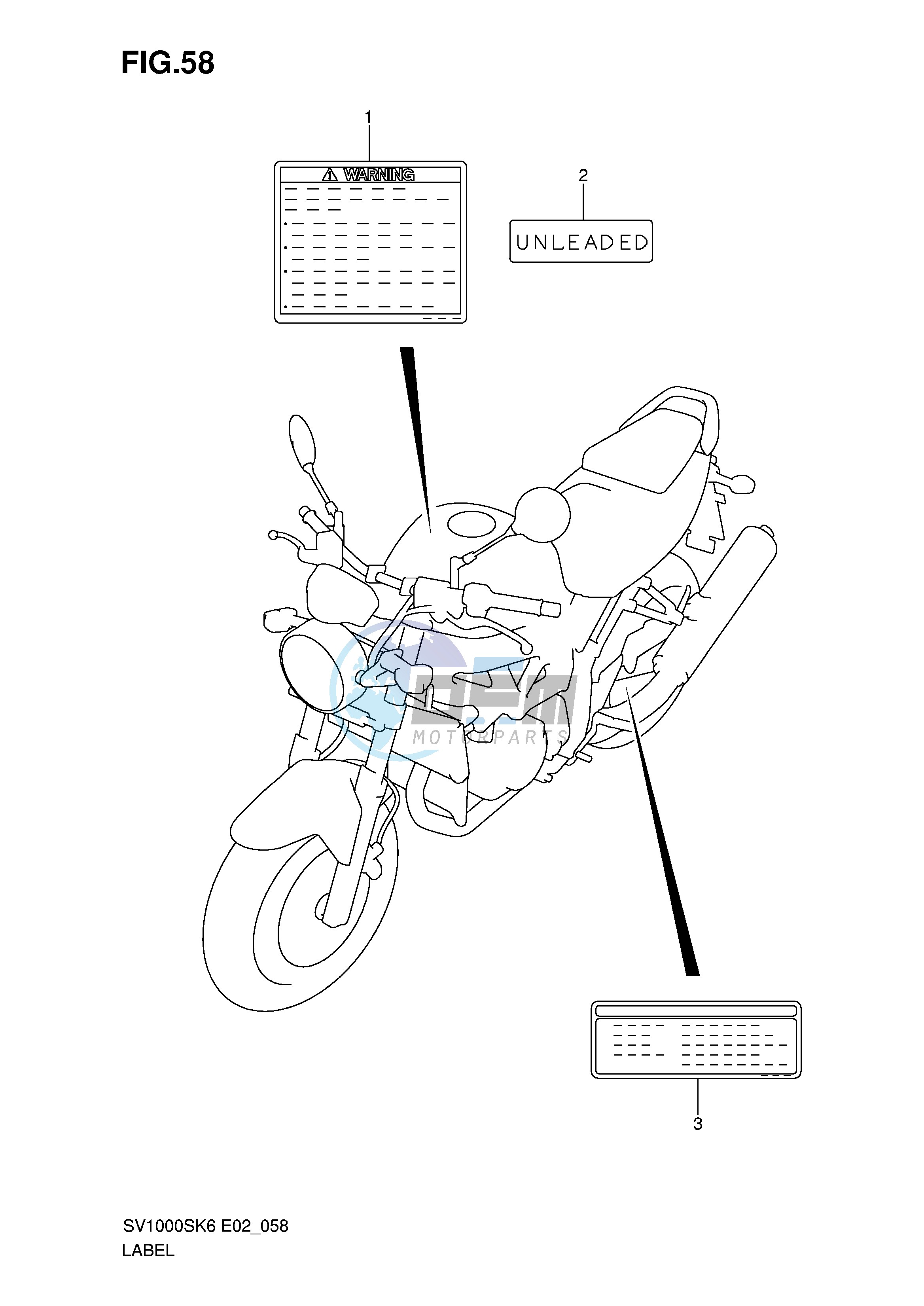 LABEL (SV1000 U1 U2)