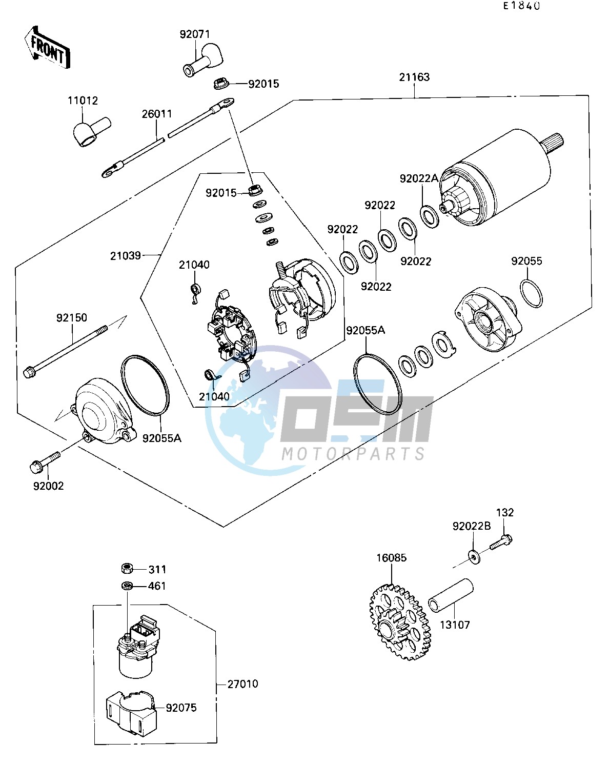 STARTER MOTOR