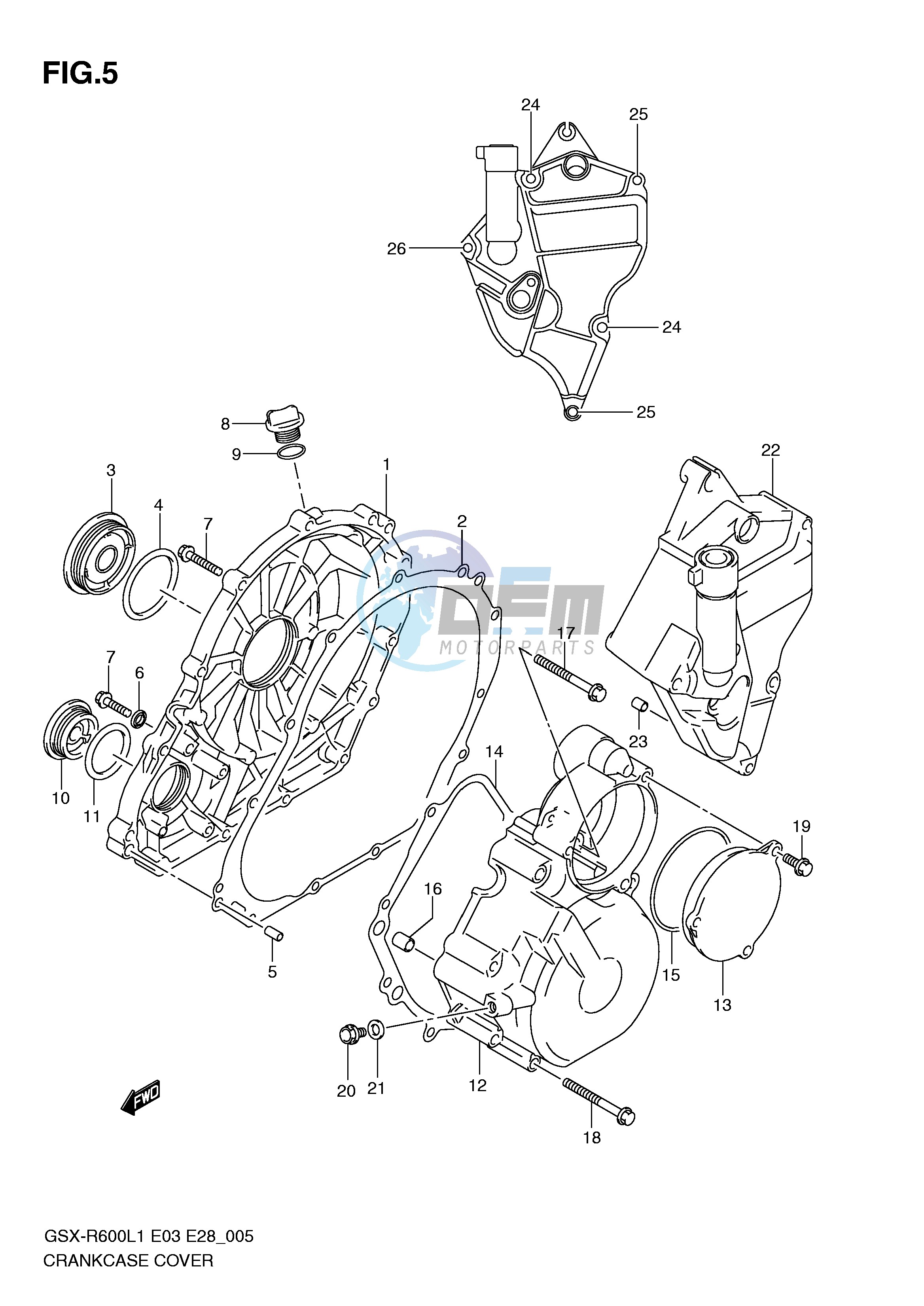 CRANKCASE COVER