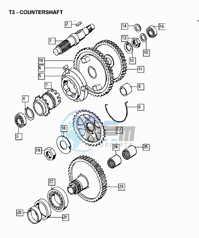 Countershaft