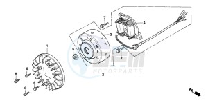 SH75D drawing GENERATOR