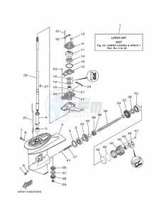 F25GMHS drawing LOWER-CASING-x-DRIVE-1