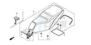 SH100 drawing SEAT