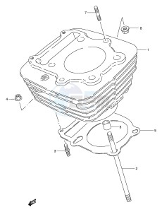 TU250X (E2) drawing CYLINDER