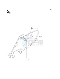 KX 250 T [KX250F] (TF) T6F drawing ACCESSORY