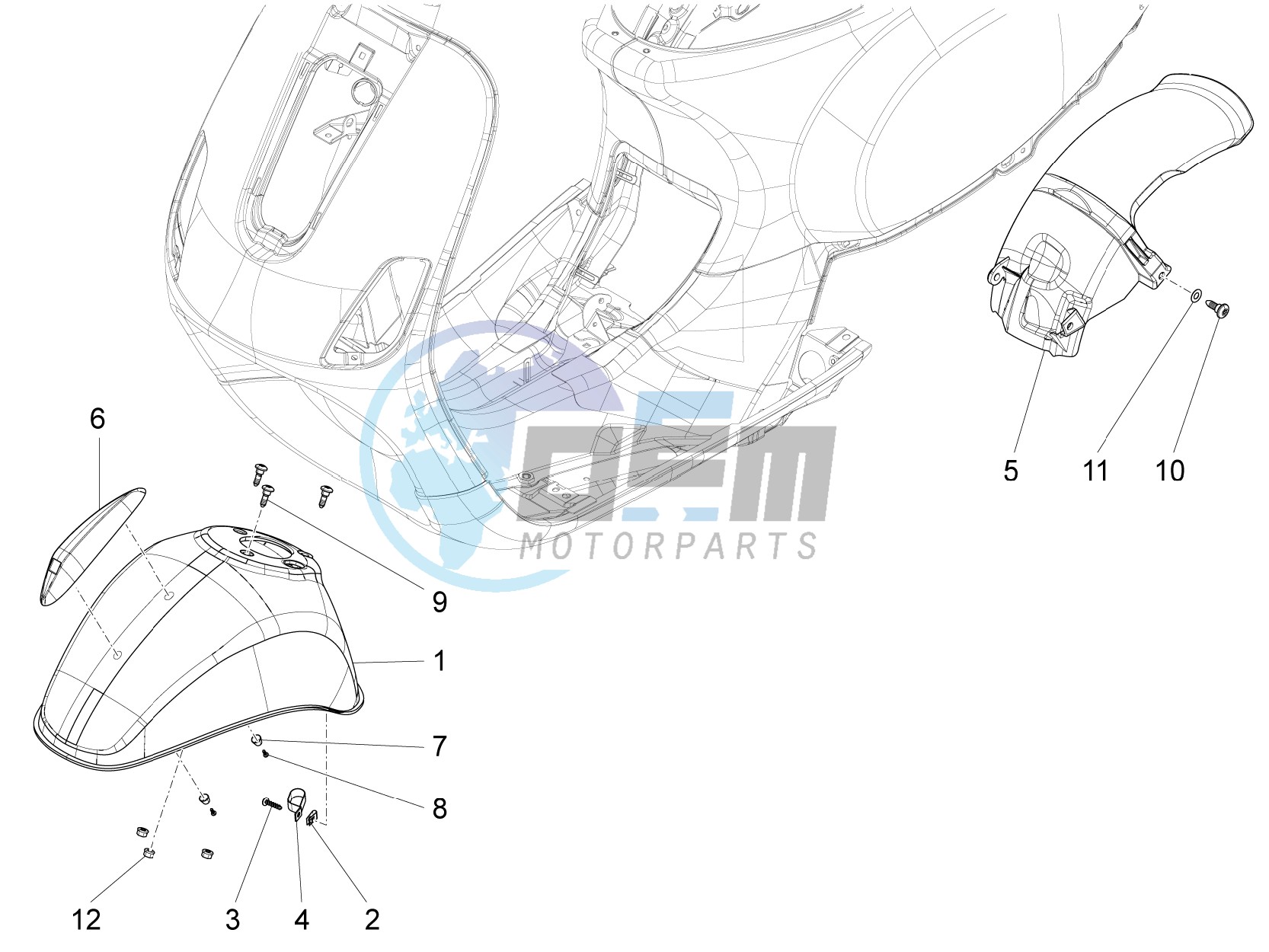 Wheel housing - Mudguard